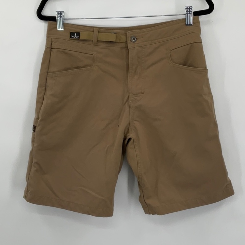 Prana Mens Adjustable Cargo Style Short Size Medium